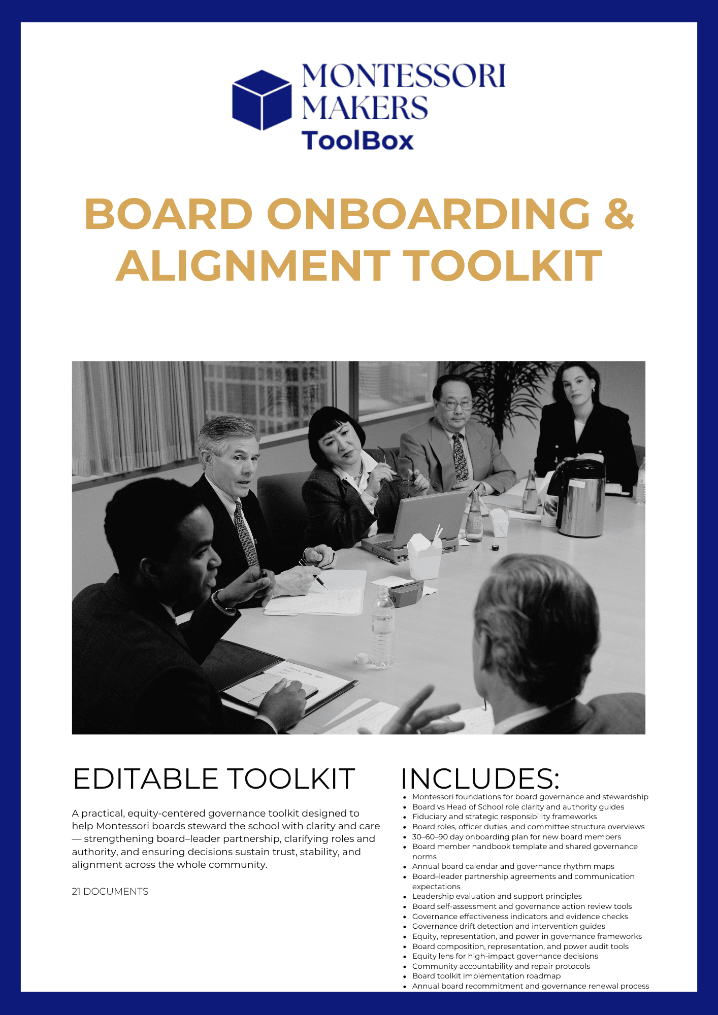 Board Onboarding & Alignment Toolkit